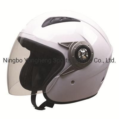 Cheap ABS Material Single Visor Half Face Motorbike Helmet