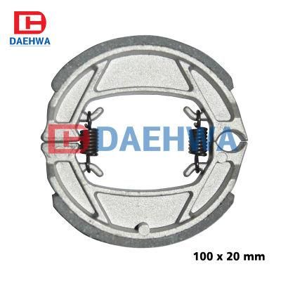 Rr. Brake Shoe Motorcycle Spare Parts for Mbk