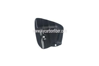Twill Carbon Fiber Glossy Exhaust Shield for Honda Nc30