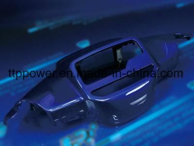 ABS Motorbike Parts, Motorcycle Spare Parts, Blue Motorcycle Handlebar Cover