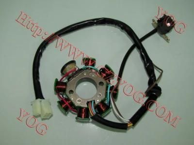 Yog Motorcycle Engine Parts Estaror Magnet Coil Stator Tvs Victor Glx125 Tvs125