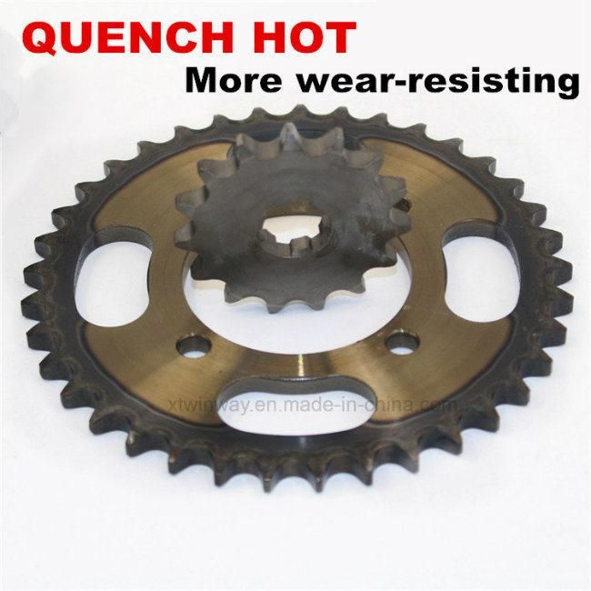 Cg125 428h Bush Chain Motorcycle Parts with Chain Wheels