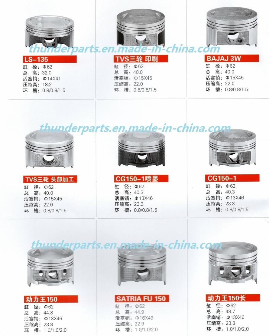 Motorcycle Engine Parts Piston Kit Sets for Honda/Suzuki/YAMAHA/Bajaj Motorcycles