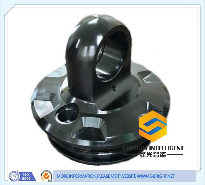 Black Oxide Aluminium 6061 CNC Machined Motorcycle Gas Tank Cap (S-010)