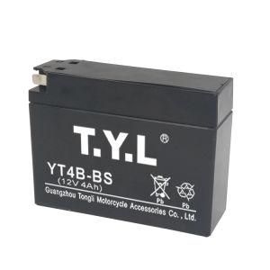 Tyl Yt4b-BS Black Lead-Acid Motorcycle High Performance Long Cycle Life Battery