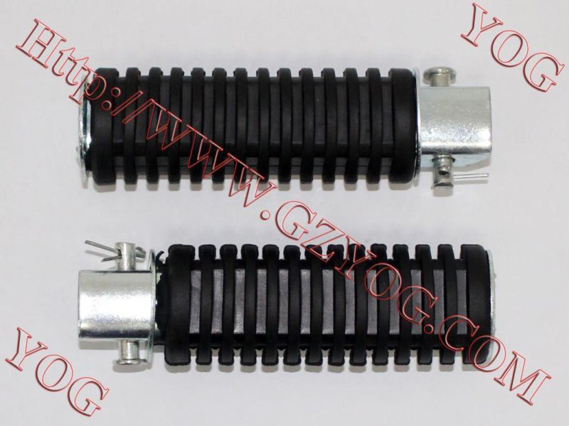 Yog Motorcycle Spare Parts Motorcycle Rear Footrest for Italika125, Jh70, Ybr125