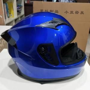 High Strength ABS Full Face Motorcycle Helmet Double Lens 3c