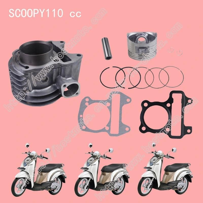 Motorcycle Accessory Engine Parts Cylinder Kit for Scoopy 110 Cc Motorbikes