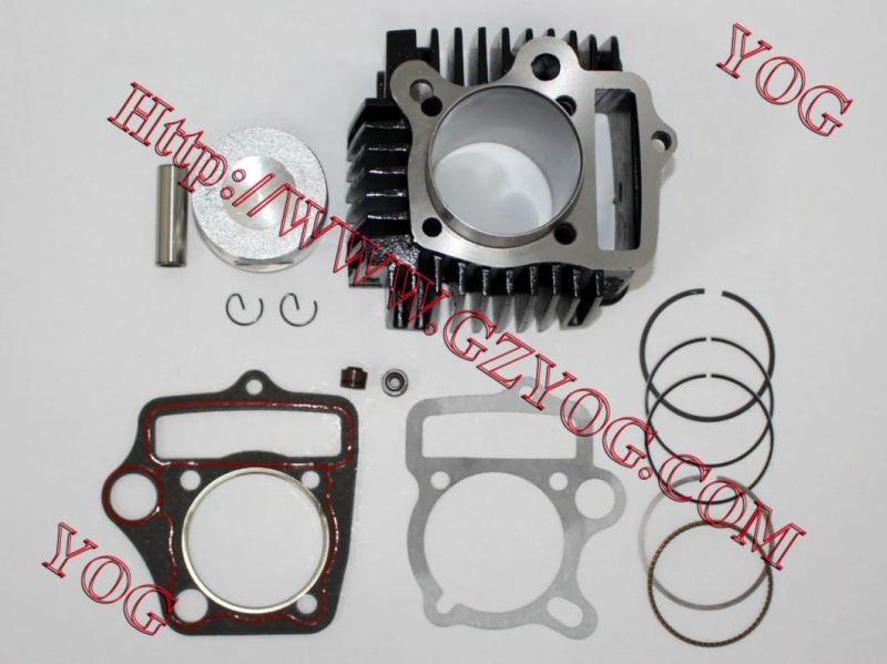 Yog Motorcycle Engine Cylinder Block Cilindro Cylinder Kit Tvs Victor Glx125 Tvs125