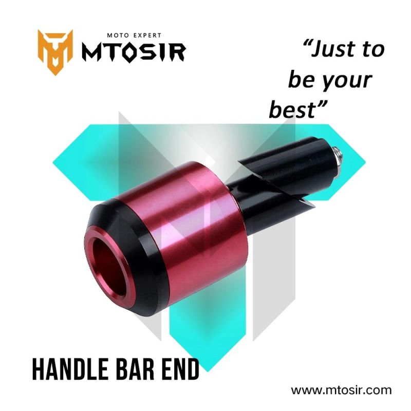 Mtosir High Quality Handle Bar End Fit for YAMAHA Honda Bajaj Suzuki Universal Motorcycle Accessories Motorcycle Spare Parts Red Blue Orange Black Bar End