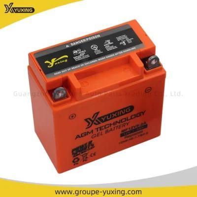 High Quality Motorcycle Spare Parts Scooter Engine Maintenance-Free Mf12V9-2A 12V9ah Rechargeable Motorcycle Battery for Motorbike