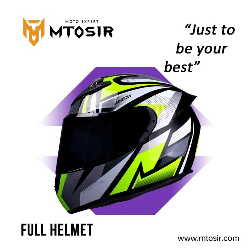 Mtosir Motorcycle Helmet Universal Popular Motocross off-Road Dirt Bike Full Face Helmet Motorcycle Protective Helmet