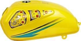 Motorcycle Parts Motorcycle Fuel Tank for Cg125m/Cg Ava150/ Yellow