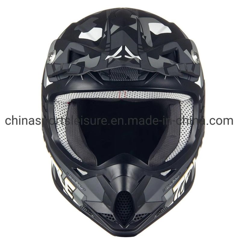 ECE Casque De Motocyclette Tout - Terrain Certifié 