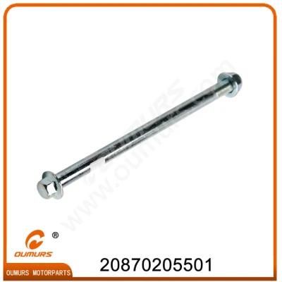 Motorcycle Part Eje Rueda Del Front Wheel Axle for Honda Cgl125 Tool-20870205501