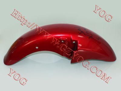 Yog Motorcycle Parts Front Fender Front Mudguard Tvs Victor Glx125 Tvs125