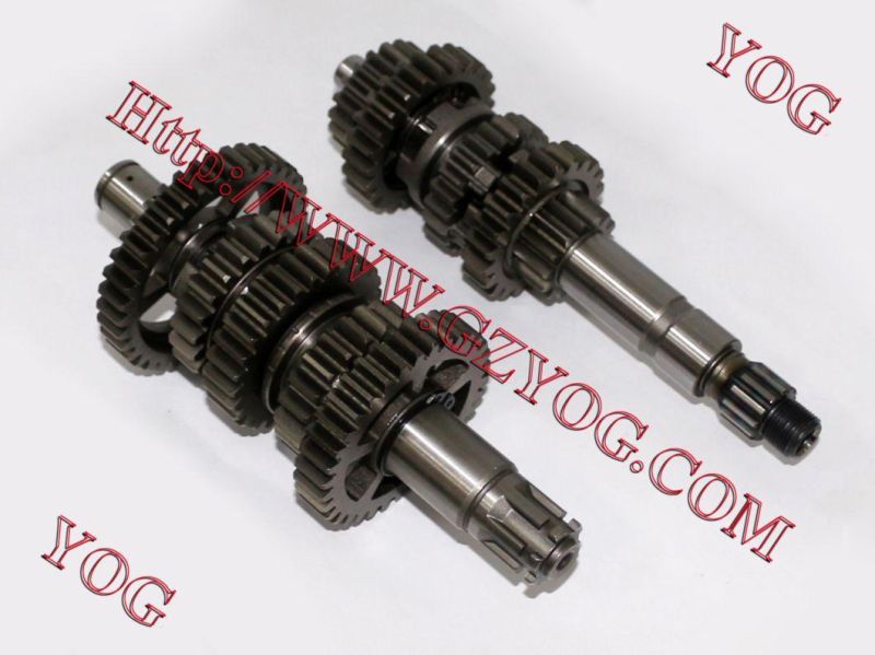 Yog Motorcycle Spare Parts Transmission Gears Complete for Bajajboxer, Cg200, Tvs Star