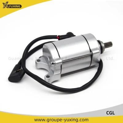 Yuxing Motorcycle Part Motorcycle Engine Starter Motor for Cgl