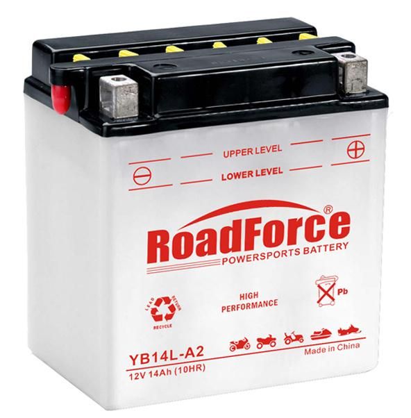 Yb14L-A2 Dry Cell High Performance Motorcycle Battery 12V 14ah
