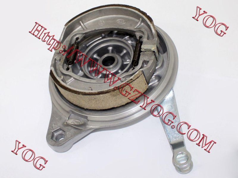 Yog Motorcycle Parts Rear Hub Cover Comp. /Rear Brake Panel Assy for Ax100/Bajaj/Wy125