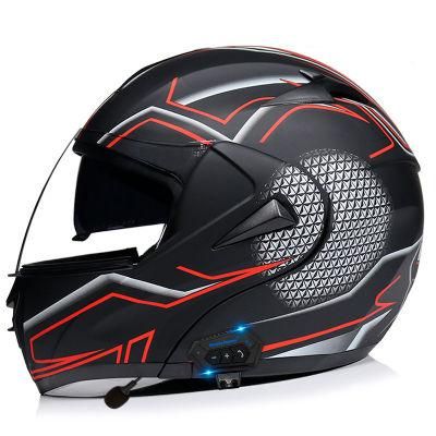 Factory Hot Selling Asian Red Honeycomb Transparent Mirrorhelmet Motorcycle Manstylish Helmet Motorcyclemotorcycle Helmet Accessories