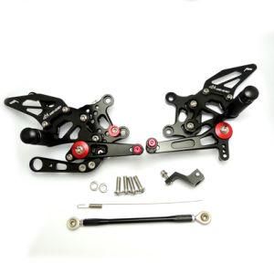 FARAP001-B Motorcycle Parts Forward Controls Adjustable Rearsets for Aprilia RSV4 09-12