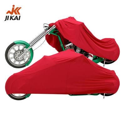 Motorbike Cover Indoor OEM Soft Stretch Fabric Wholesale Motorcycle Cover