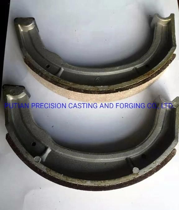 High Quality, High Wear Resistance, No Nosise Asbestos or Asbestos Free -Motorcycle Brake Shoes Parts--750-38