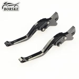 Black Brake Clutch Lever Motorcycle Parts Adjustable CNC Aluminum Alloy Disc Brake Levers for Vespa