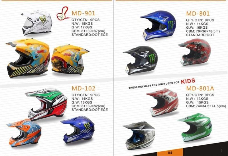 Racing Helmet Motorcycle Helmet of DOT Helmet