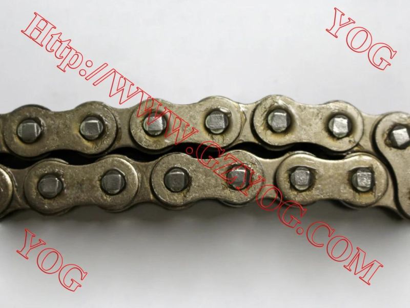 Motorcycle Parts of 520h-136L Driven Chain in Golden Color