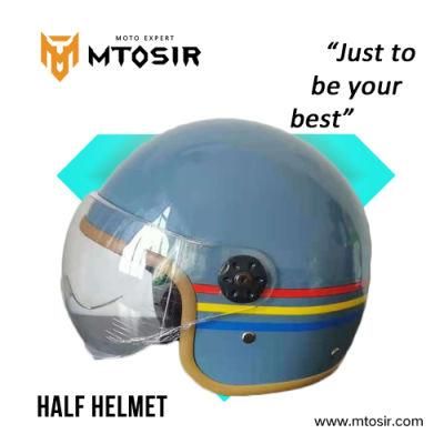 Mtosir Motorcycle Helmet Four Seasons Universal Fashion Half Face Electric Bicycle Motorcycle Helmet