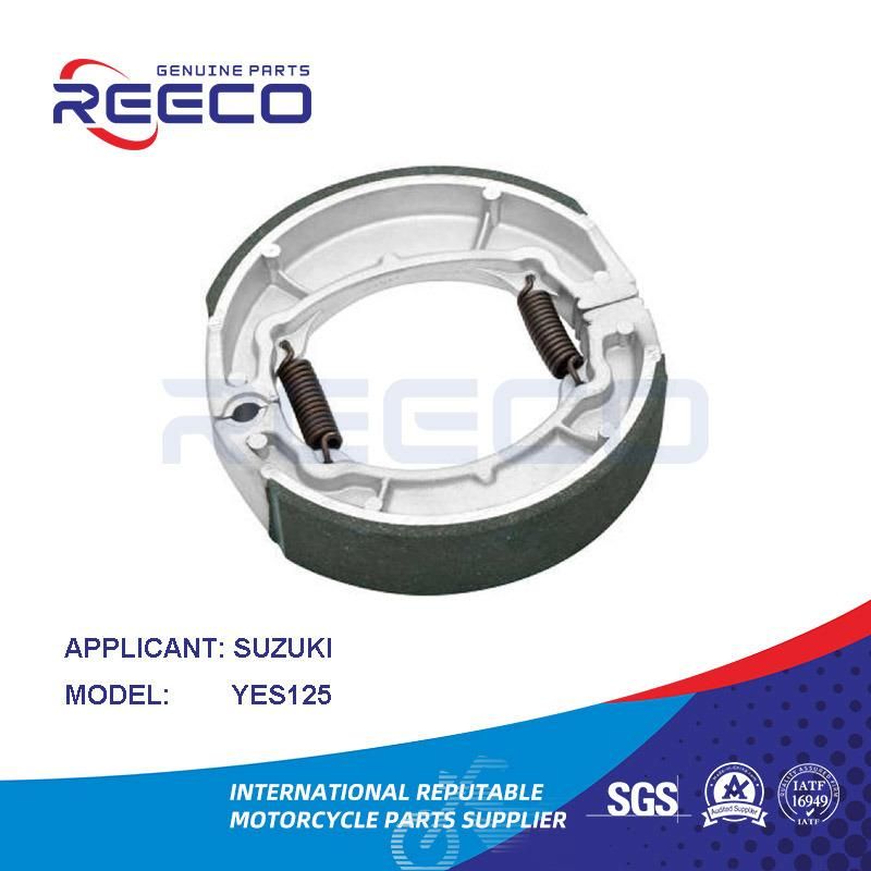 Reeco OE Quality Motorcycle Brake Shoe for Suzuki Yes125