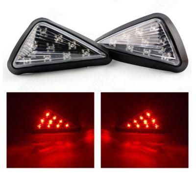 Motorcycle LED Direction Lights Triangle Flush LED Motorcycle Turn Signals Blinkers Indicator Lights