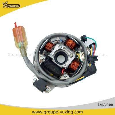 Yuxing Motorcycle Engine Parts Ignition Magneto Stator Coil for Bajaj100
