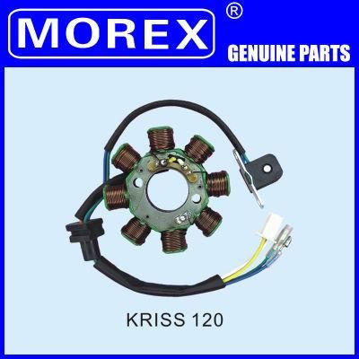 Motorcycle Spare Parts Accessories Morex Genuine Coil Stator &amp; Rotor Magneto Kriss 120 Original Suzuki YAMAHA Bajaj Vespa