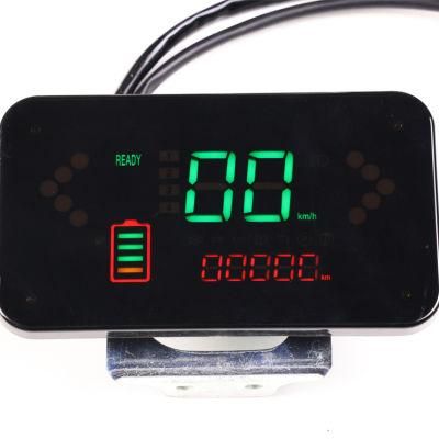 Motorcycle Parts Odometer Assembly Speedmotor Instrument LED Digital Meter for Motorcycle
