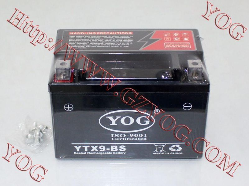 Yog Motorcycle Parts Motorcycle Battery for Yb6.5L-BS Cg125 (Maintenance Free)