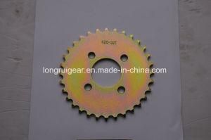 Motorcycle Parts Rear Sprocket for Motorcycle Dy100