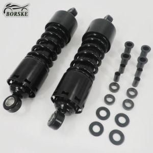 Motorcycle Shock Absorber 280mm Adjustable for Harley Black