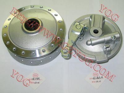 Yog Motorcycle Parts Motorcycle Front Hub Comp with Front Hub Cover Comp for Cgl125/Cg-125