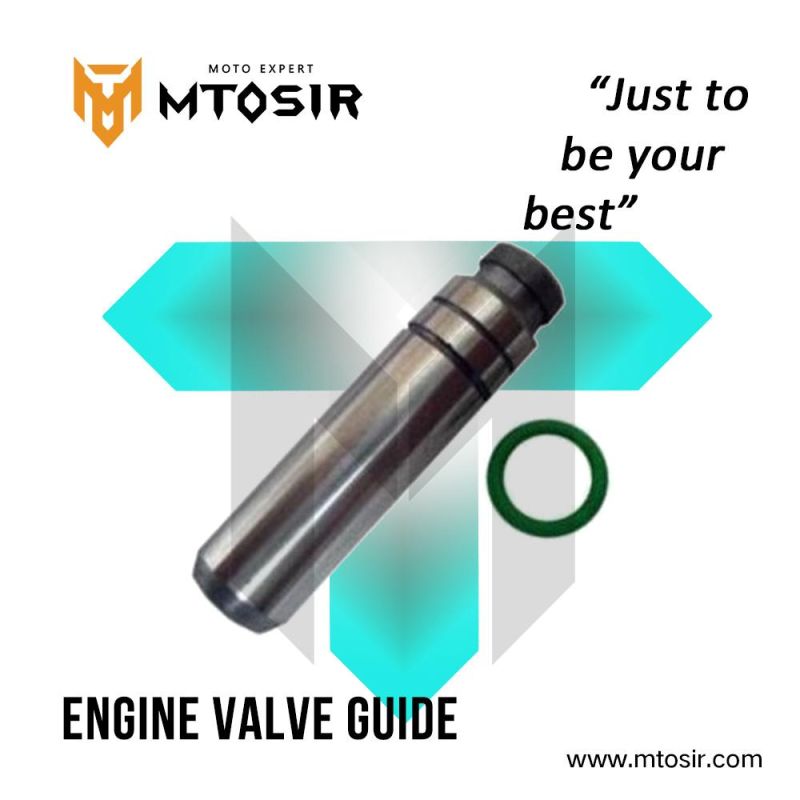 Mtosir High Quality in Ex Motorcycle Engine Valve Guide Fit for Cbx XL Ybr Fazer Cgl Gn125 Ax100 Biz Scooter Universal Motorcycle Accessories Motorcycle Spare