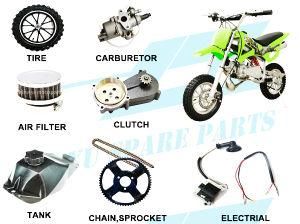 2 Stroke Mini Dirt Bike Parts (all parts provided)