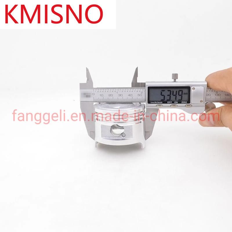 Motorcycle 53.5mm Piston 14mm Pin Ring 1.0*1.0*2.0mm Gasket Set for Qingqi Suzuki QS110 Fd110 QS Fd 110 110cc engine Spare Parts
