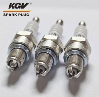 3 Electrode Motorcycle Iridium Racing Spark Plug with Resistence