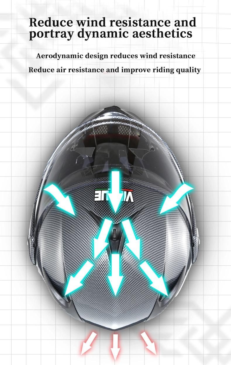 Factory Hot Selling Snake Pattern Imitation Carbon Fiber Silver Plated Mirrormotorcycle Helmetcustom Motorcycle Helmetbicycle Accessories Helmet Motorcycle
