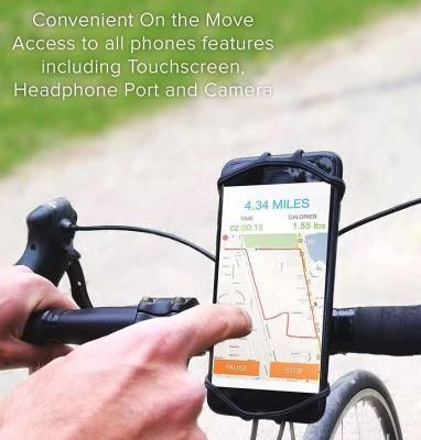 Universal Phone Holder 360 Degree Adjustable Bicycle Motorcycle Mobile Phone Holder