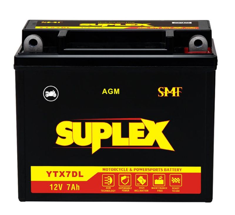 Ytx7dl SLA/AGM/VRLA Mf Motorcycle-Battery for Motor Bike/Bicycle/Scooter/ATV/Electric-Power-Generator 12V7ah