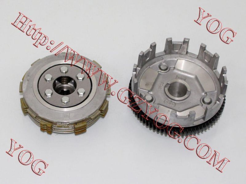 Motorcycle Spare Parts Engine Clutch Center with Gear Complete for Ax100, CB125, Cg150