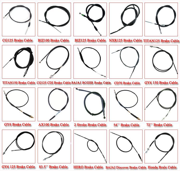 Ww-8047 Honda Cg125 Black 39" Motorcycle Parts Acc Throttle Cable Wire